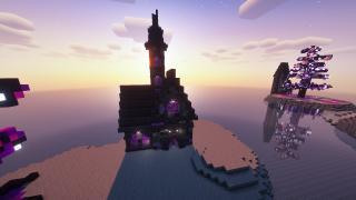Dark & Purple Themed House WHIT INTERIORS - Heldorya Studio