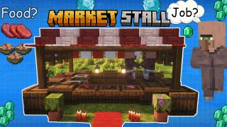 Simple Minecraft Market Stall !