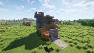 clash of clans inspired house