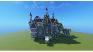 Castle Medieval Pale Garden - Litematica & World Edit