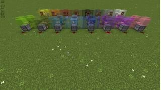 16 colour wool fram