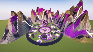 Massive Purple Themed Spawn Hib/ Lobby / Arena / Games Fully Map