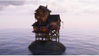 Suspended Fishing House