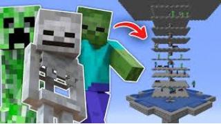Big Mob Farm 15,000 Drops per Hour - Easy Build