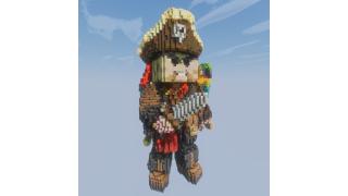 Pirate Captain Statue