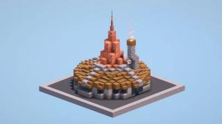 Rounded Medieval House
