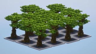 Custom Big Jungle Trees Pack