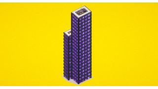 Modern purple palace