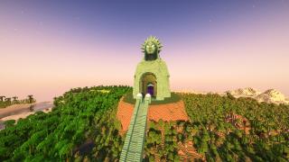 Liberty Statue Nether Portal - Litematic & Schematic
