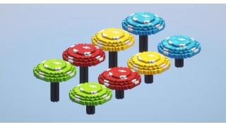 Mario World Mushrooms
