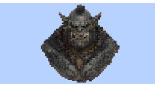 Orc Bust Small