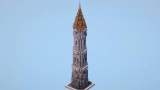 Stone Bricks Fantasy Tower