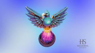 Futuristic Statue - Bird