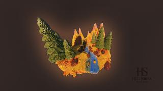 Custom Terrain - Red Desert - Map - Landscaping