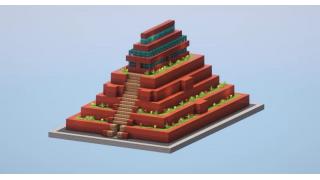 Aztec Pyramid Temple