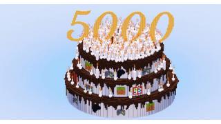 5000 Followers on Patreon Cake