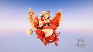 Elegant Roses Angel - Fantasy
