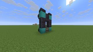 Villager stand for trading hall lol