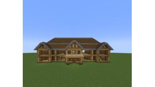 wooden house (with Interior)