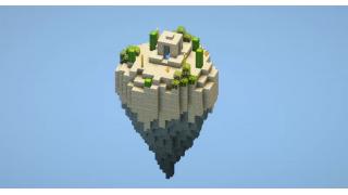 Flying Desert Island