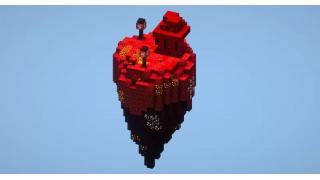 Flying Nether Island