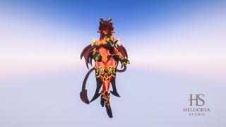 Monster Girl Statue - Free Schematic