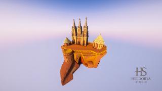 Cliffside Gothic Cathedral - Vanilla
