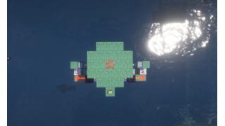 3x3 horizontal piston door