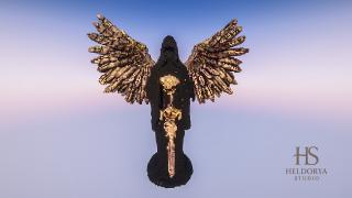 Gothic Death Angel - Dark theme Statue