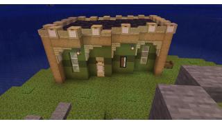 Villager House with interior