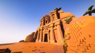 Petra - Realistic Jordan Monument