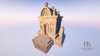 Stone Mausoleum - Easy Version