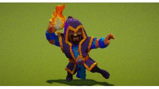 Clash Royale Evo Wizard