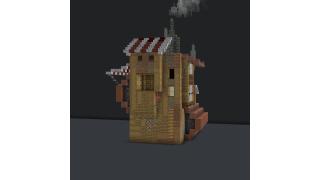 Dystopian desert house