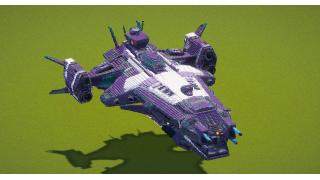 Huge alien Spaceship