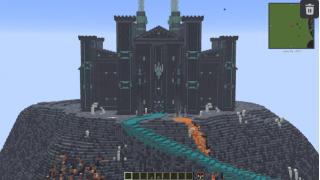 dark fantasy castle