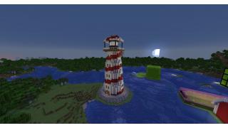 Lighthouse + cactus farm