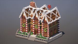 Christmas Gingerbread House
