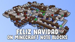 "Feliz Navidad" on Note Blocks