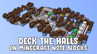 "Deck the Halls" on Note Blocks