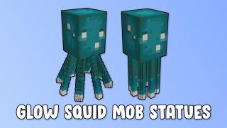 Glow Squid Mob Statues