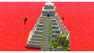 Mayan Floral Temple