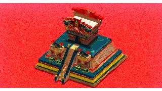 Aztec Blue Temple