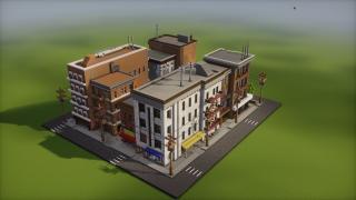 Downtown City Block