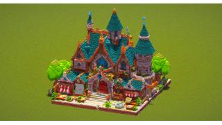 Cyan Fantasy Villa