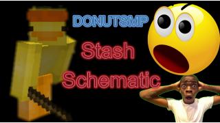 DonutSMP Stash Schematic