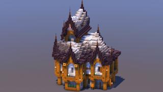 Gray Medieval Fantasy House
