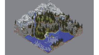 Custom Survival Mountain Taiga Map