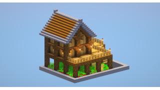 Wooden farm House