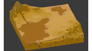 Custom Honey World Map 500x500 Blocks